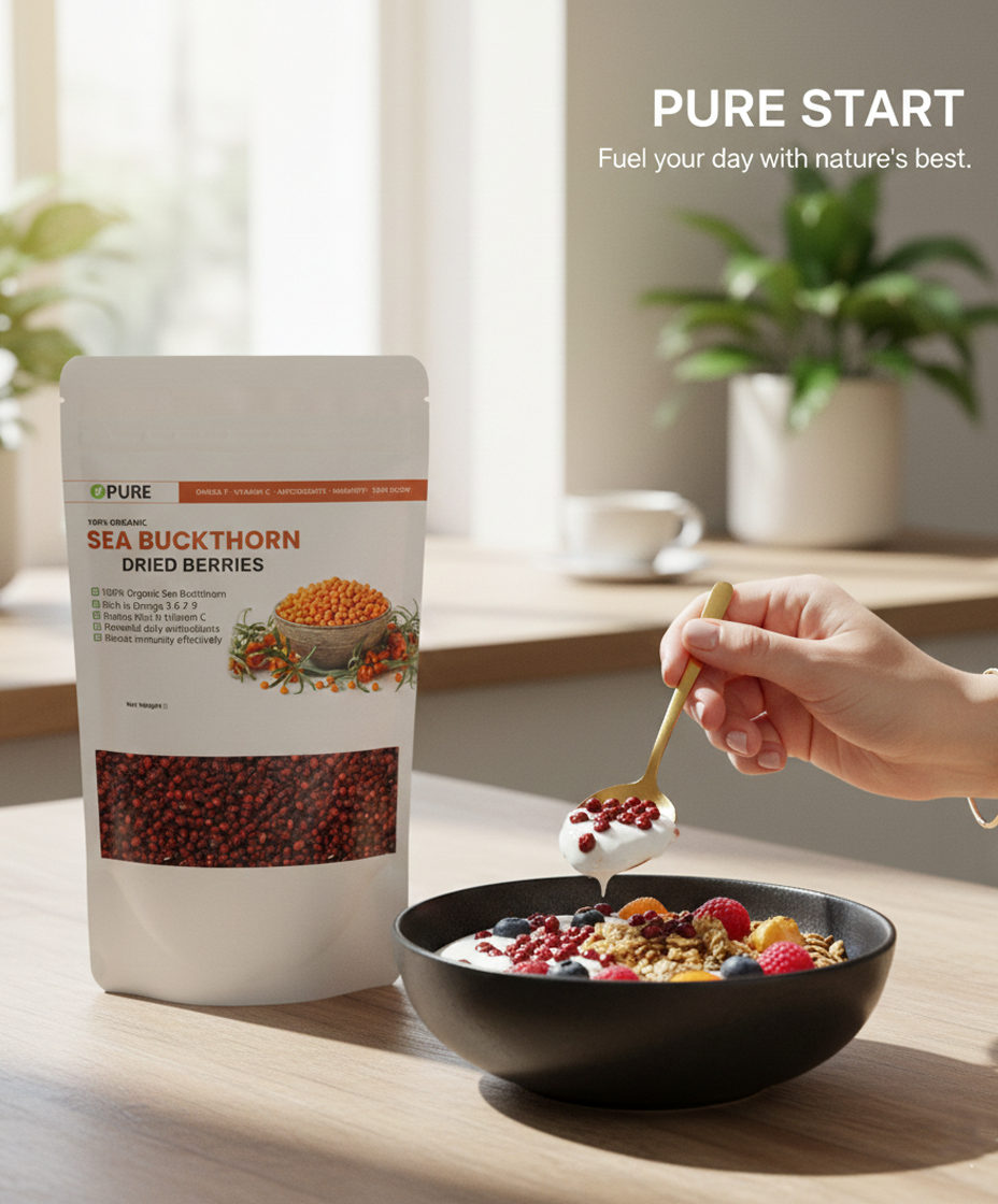 Himalayan Sea Buckthorn Dried Berries