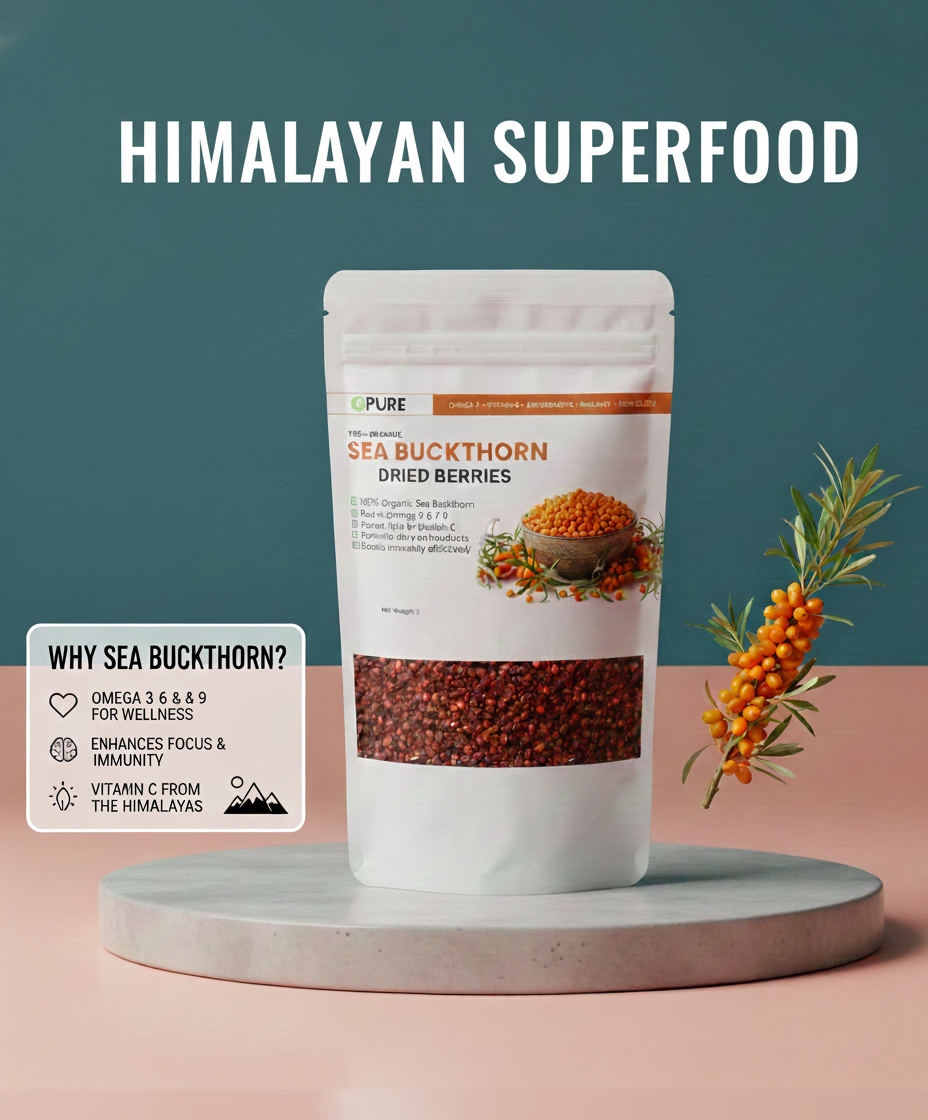 Himalayan Sea Buckthorn Dried Berries
