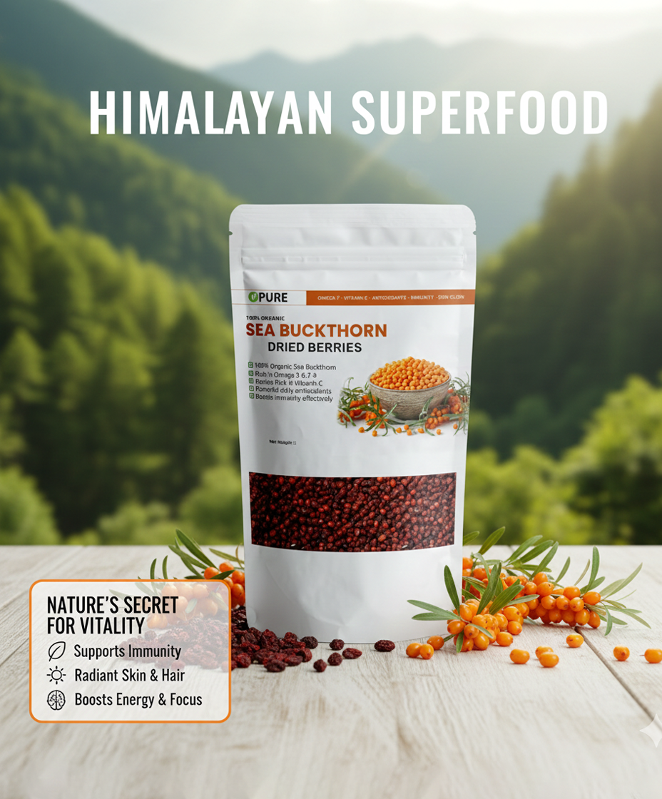 Himalayan Sea Buckthorn Dried Berries