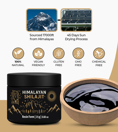 45 Days Sun dried shilajit