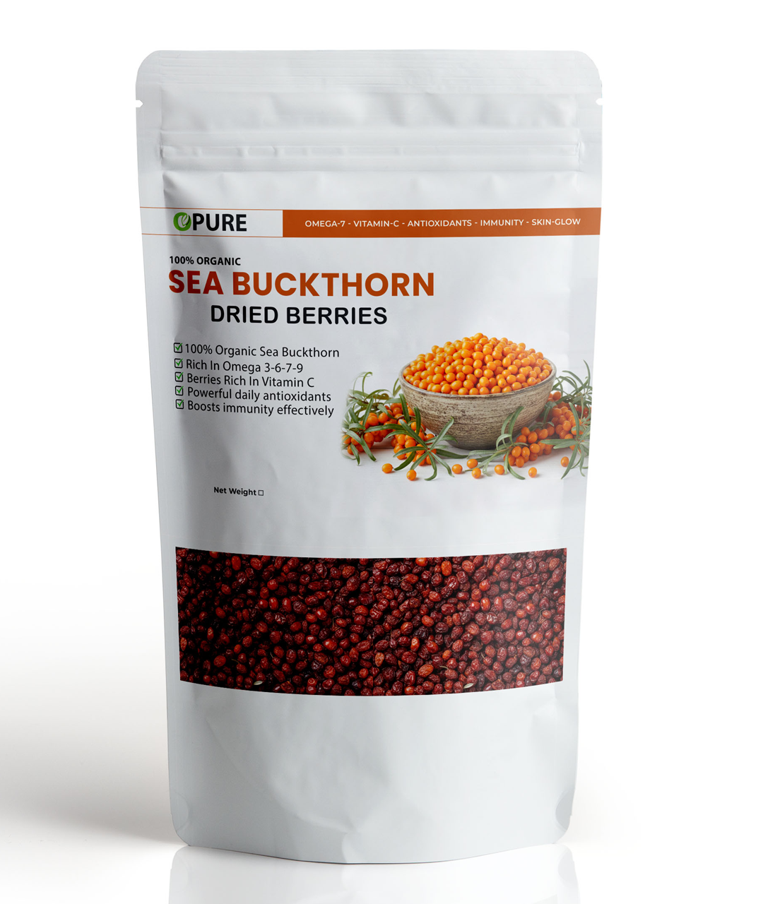 Himalayan Sea Buckthorn Dried Berries