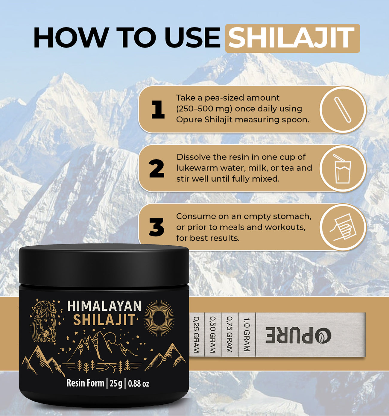 100% Pure & Original Himalayan Shilajit In UAE (Dubai)